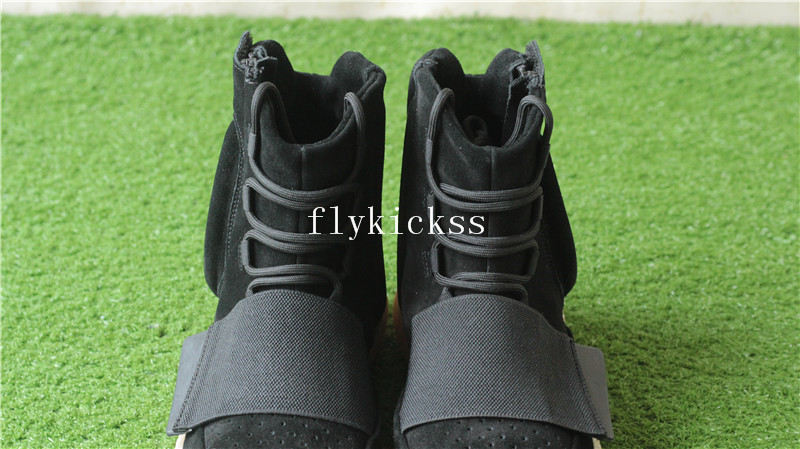 Adidas Yeezy Boost 750 Black Yellow Gum Glow Sole